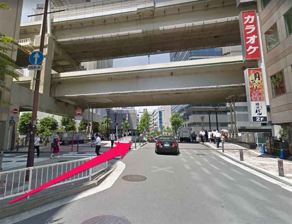 横浜駅西口から原一探偵事務所横浜までの行き方7