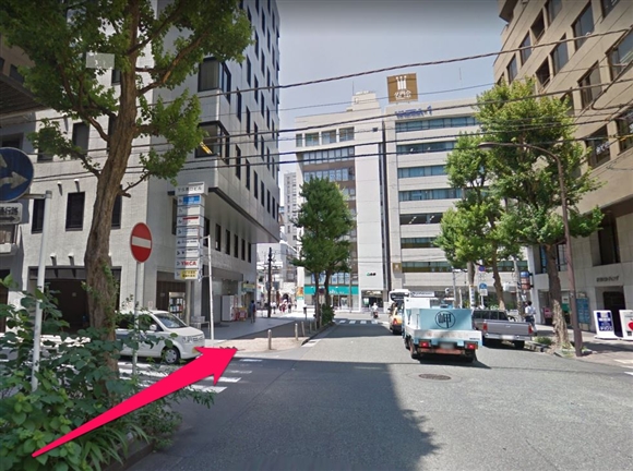 横浜駅西口から原一探偵事務所横浜までの行き方8